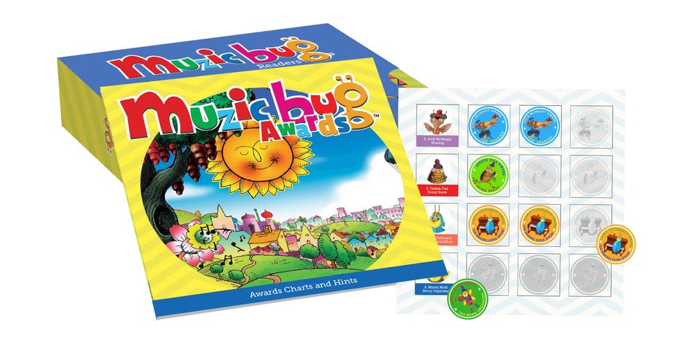 Muzicbug Award Chart with Stickers by Muzicbug - ISBN: 0740528992929