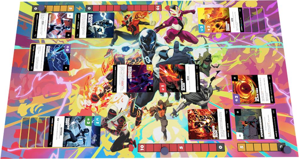 Solis Game Studio The Massive-Verse Fighting Card Game Playmat, 0741365994589