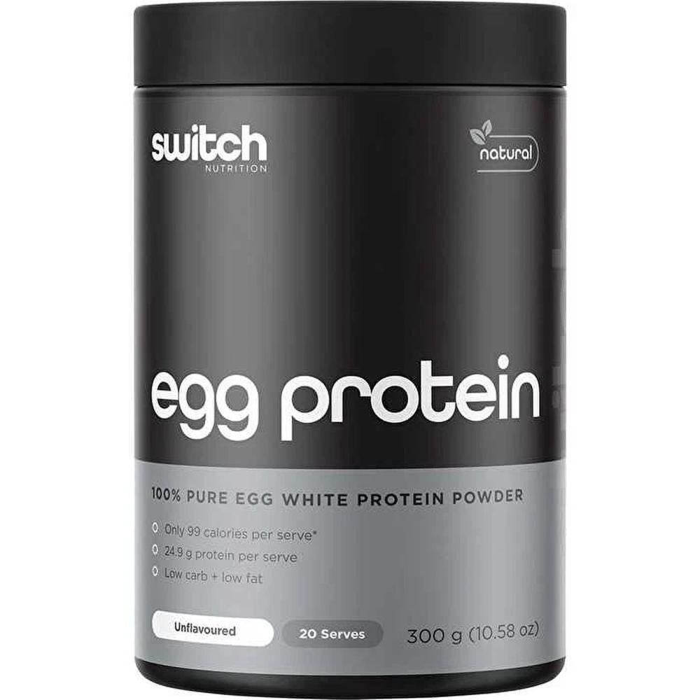 Egg White Protein Powder Unflavoured - 300g, 0743966019326