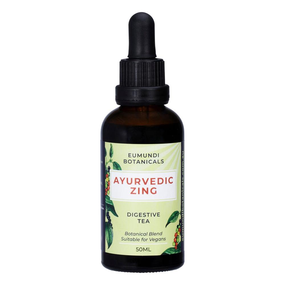 Eumundi Botanicals Ayurvedic Zing Digestive Tea - 50mL, 0743966755507