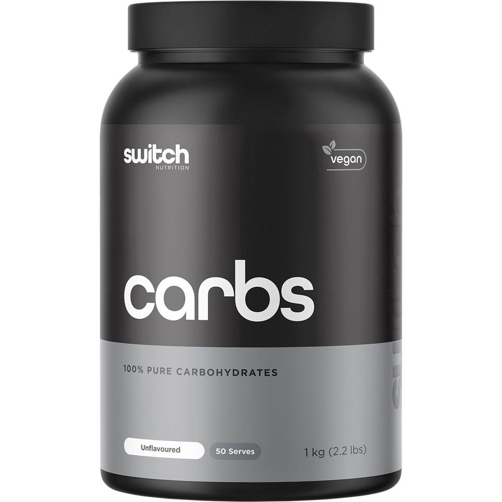 Carbs 100% Pure Carbohydrates Unflavoured - 1kg, 0744109248320