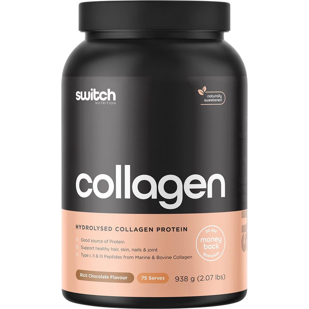 Hydrolysed Collagen Protein (Rich Chocolate) - 938g, 0744109248627