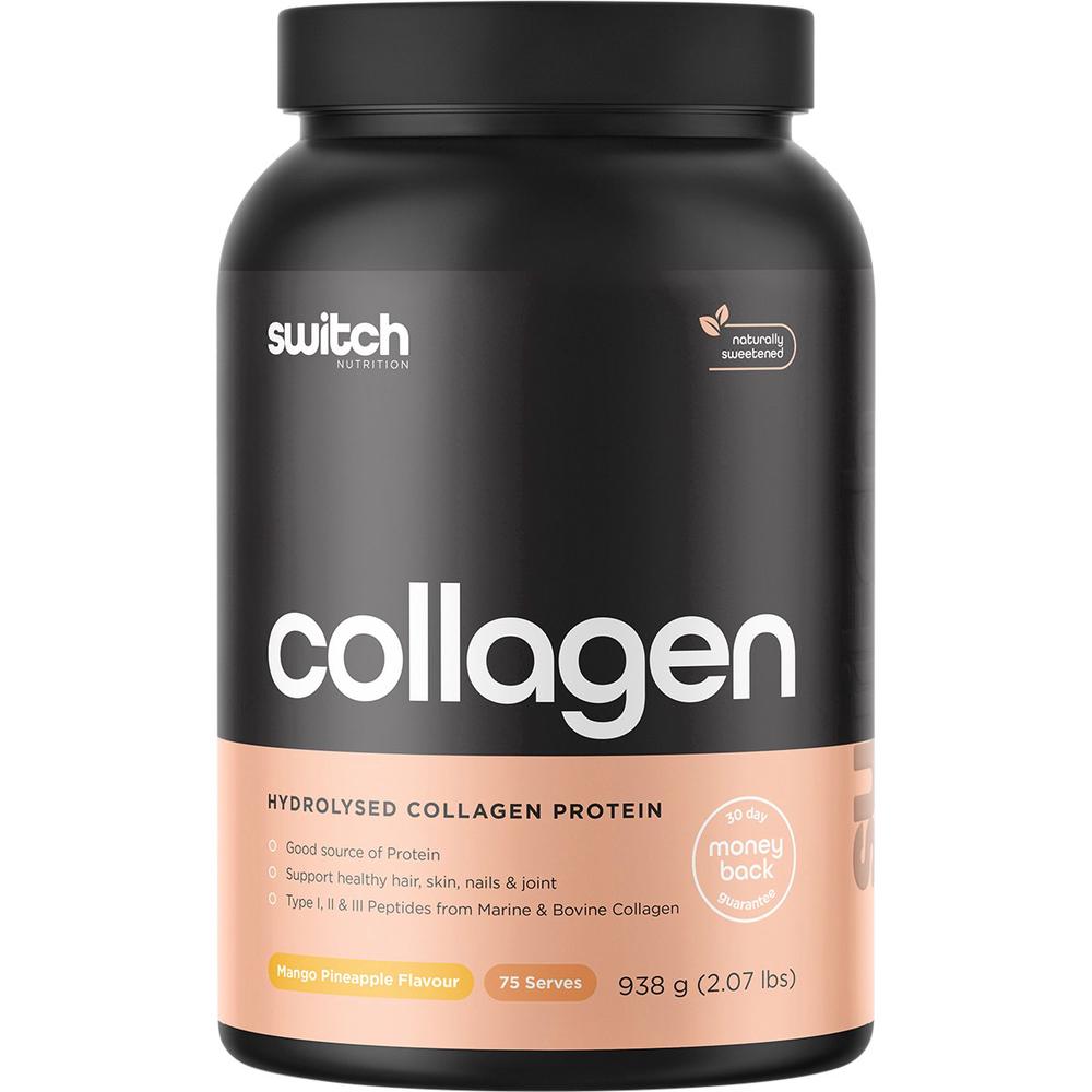 Hydrolysed Collagen Protein (Mango Pineapple) - 938g, 0744109248634