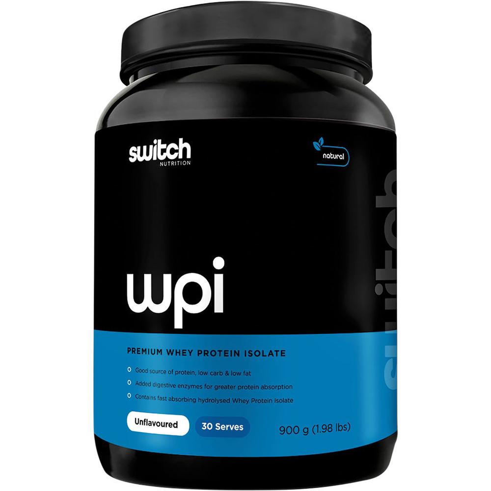 WPI Premium Whey Protein Isolate (Unflavoured) - 900g, 0744109248696
