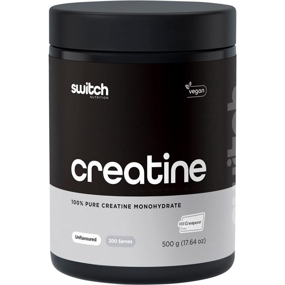 Creatine 100% Pure Monohydrate (Unflavoured) - 500g, 0744109248917