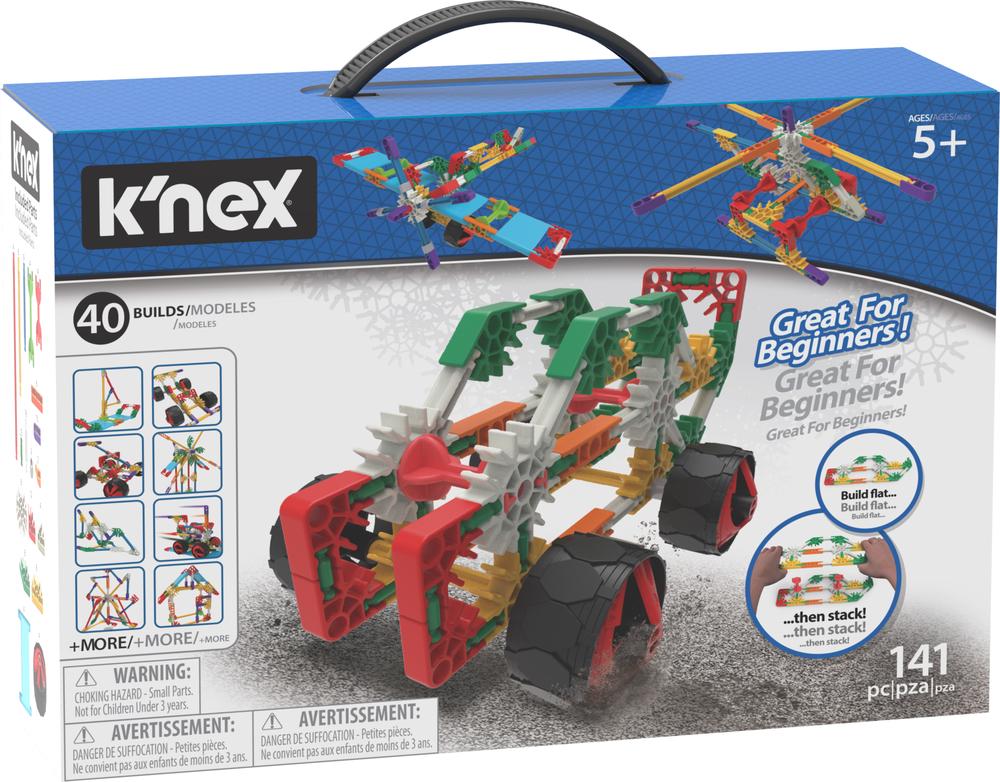 K'Nex 40 Model Beginner Building Set, 0744476152107