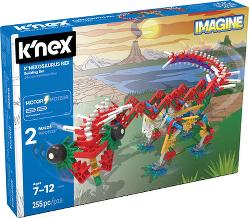 K'nexosaurus Rex Building Set, 0744476155887