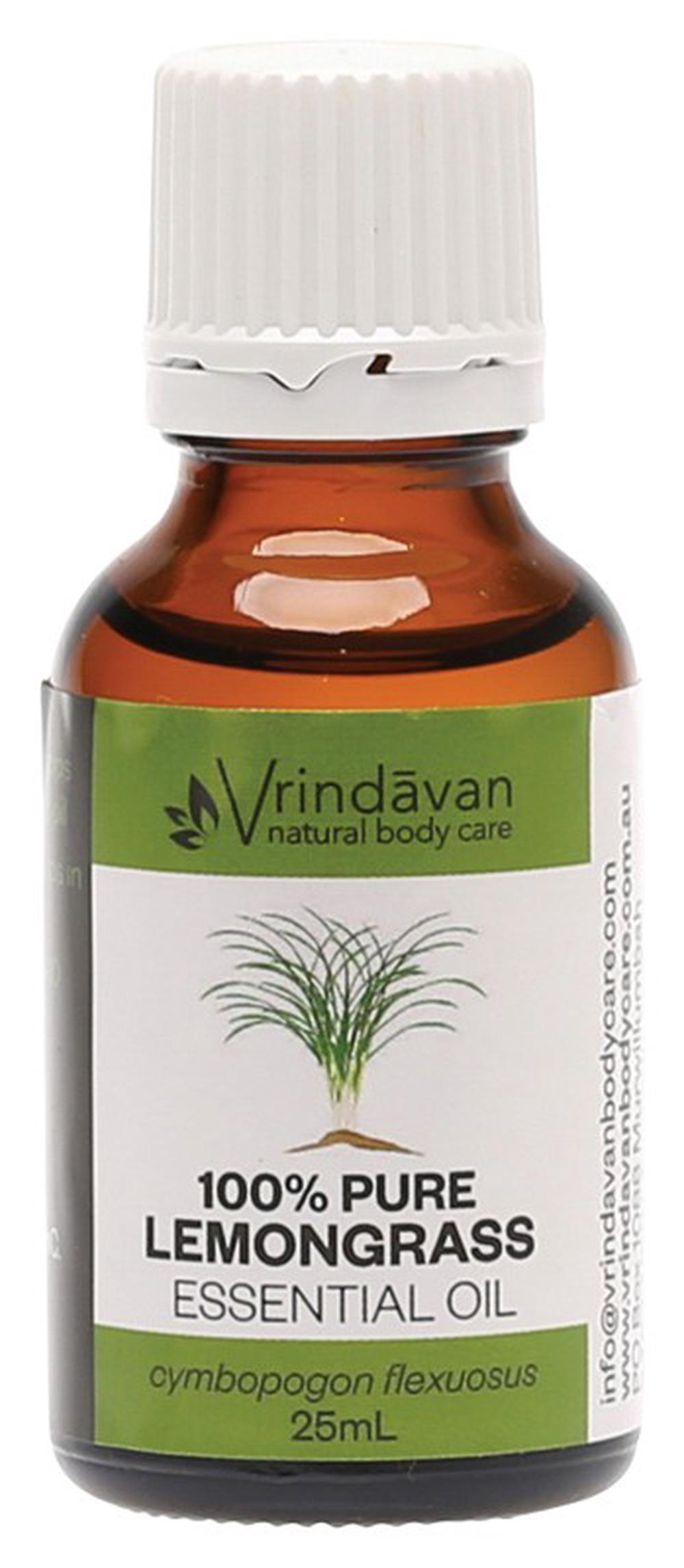 100% Pure Essential Oil (Lemongrass) - 25mL, 0746092298306