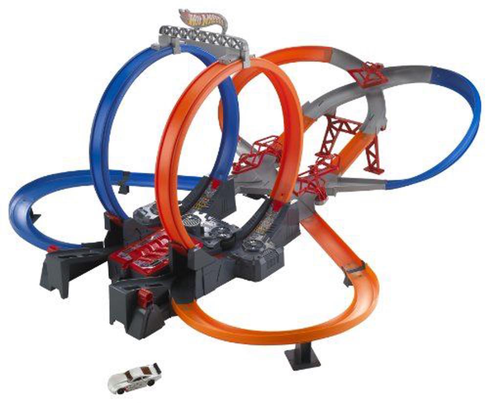 Mattel Hot Wheels Mega Loop Mayhem Trackset Buy Online At The Nile