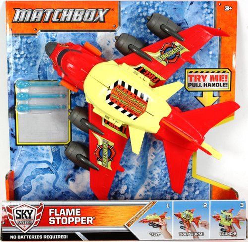 Mattel Matchbox Jumbo Sky Busters Fire Cargo Plane | Buy online at The Nile