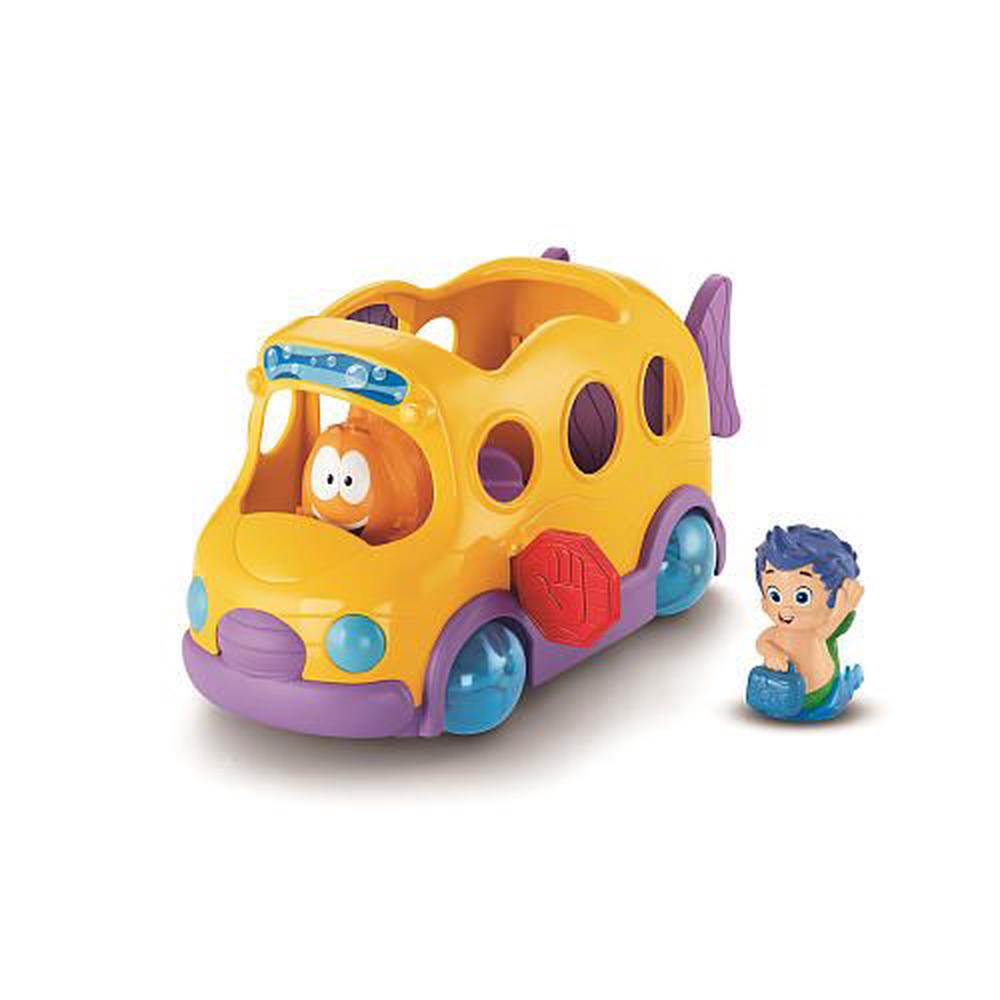 bubble guppies school bus toy