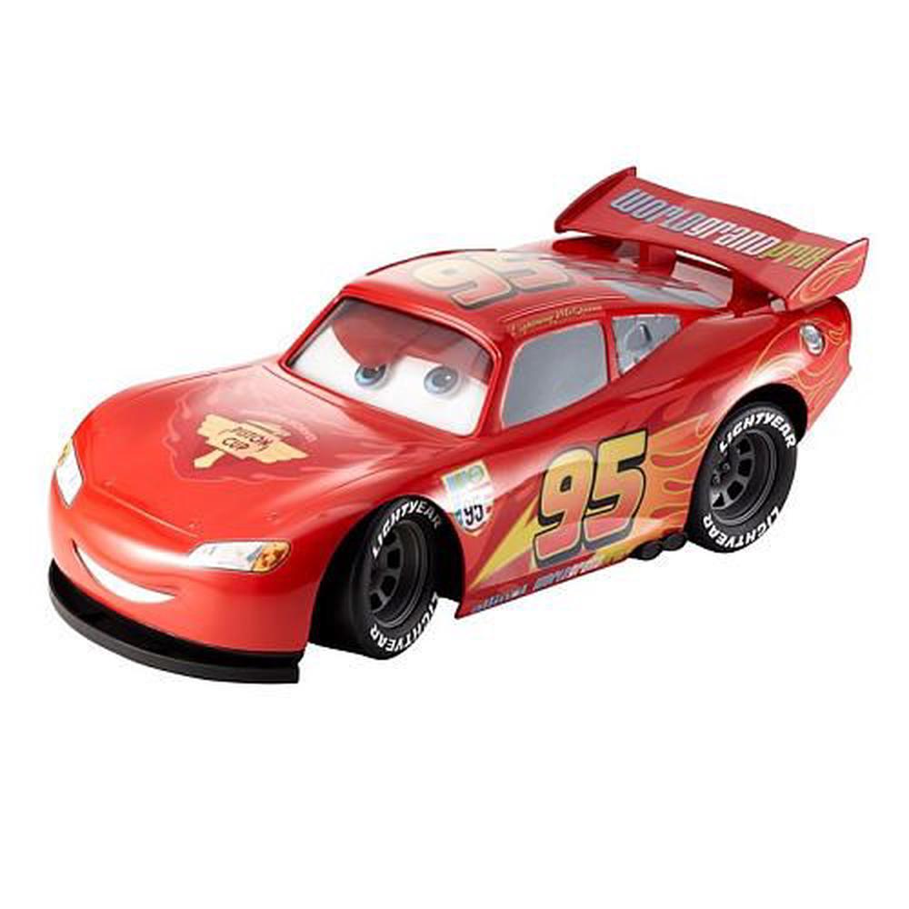 Mattel Disney/Pixar Cars Big Personality Lightning McQueen Vehicle ...