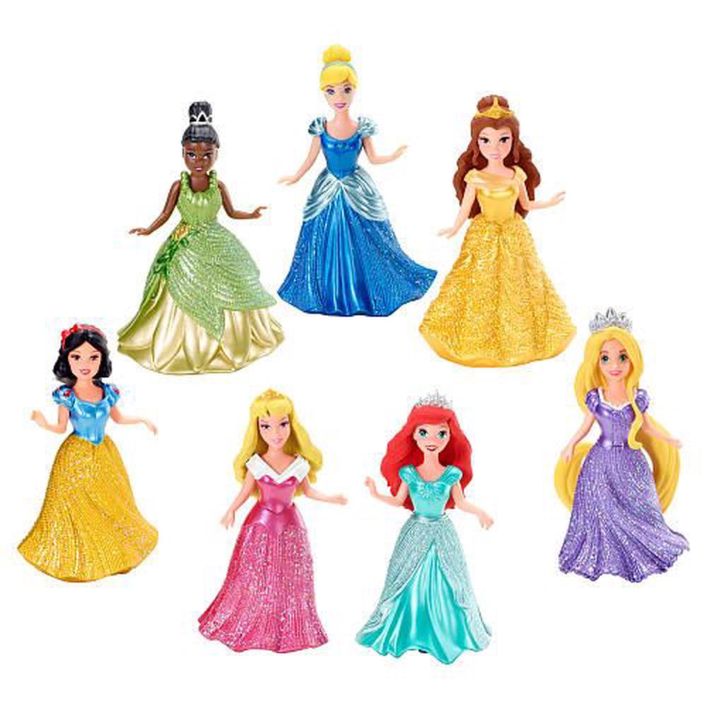 disney princess 7 dolls gift set