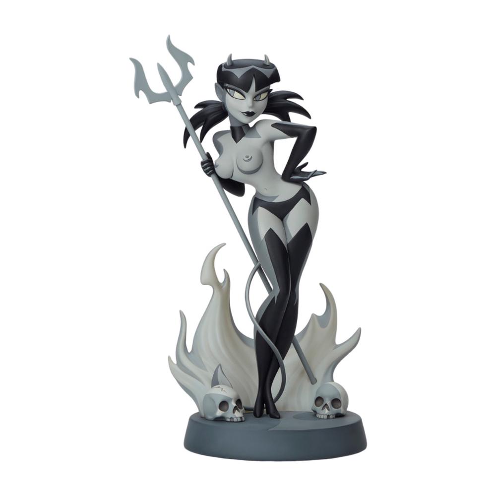 Sideshow Collectibles Shane Glines - Devil Girl (Black & White) Statue, 0747720277618