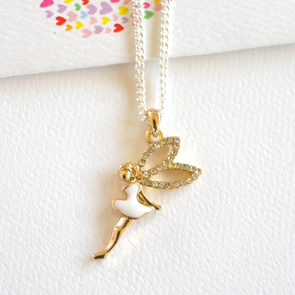 Gold Fairy Necklace, 0754523762852