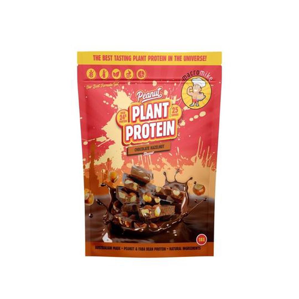 Peanut Plant Protein (Chocolate Hazelnut) - 1kg, 0754523953847