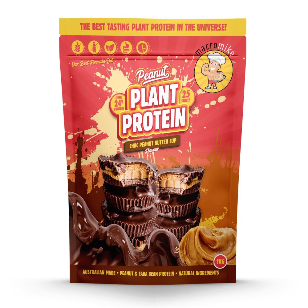 Peanut Plant Protein (Choc Peanut Butter Cup) - 1kg, 0754523953861