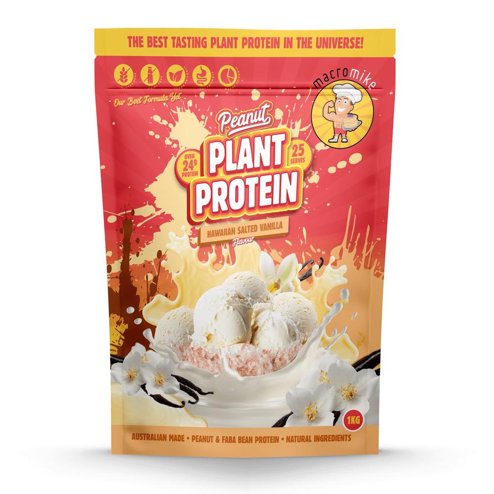 Peanut Plant Protein (Hawaiian Salted Vanilla) - 1kg, 0754523953908