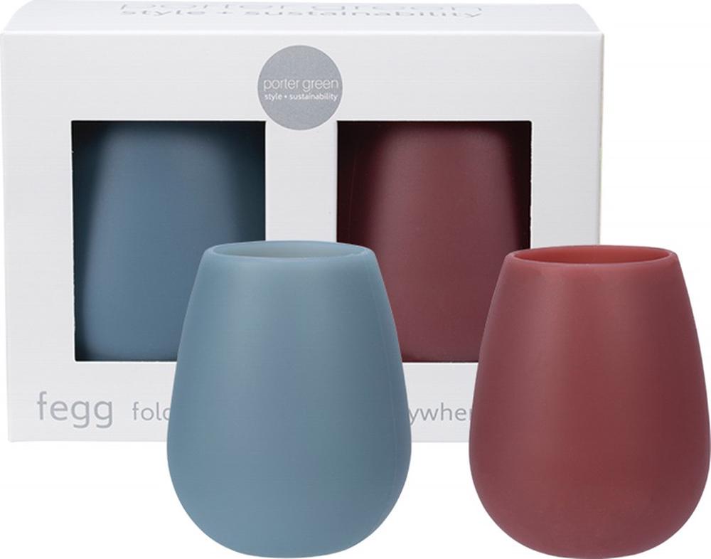 Porter Green Fegg Silicone Tumbler Set, 2 Piece (Stavern) 350mL Buy