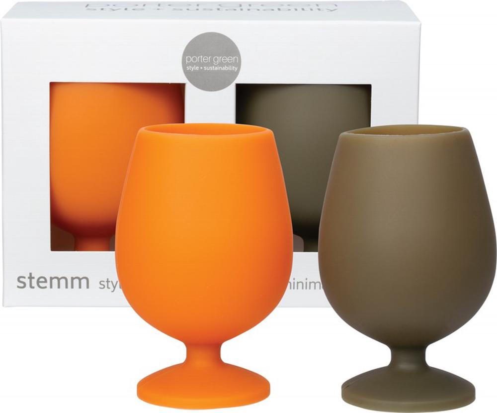 Porter Green Stemm Silicone Wine Glass Set (Chepstow) 250mL Buy