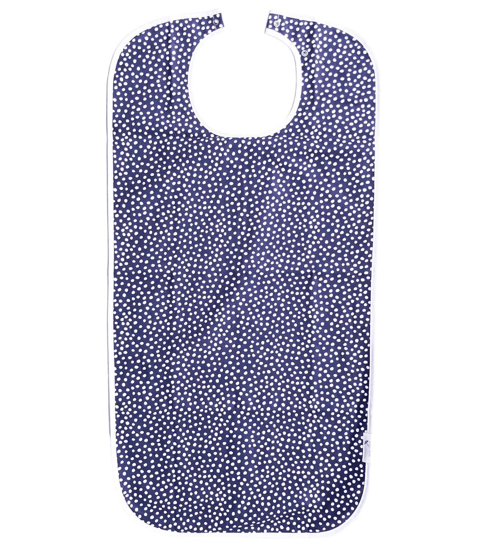 Feeding Adult Bib (Navy Dot), 0754590859035