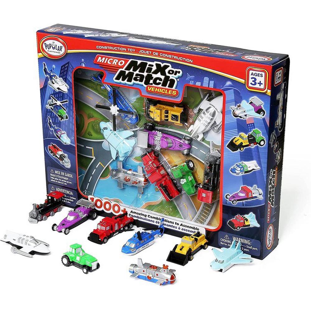Micro Mix or Match Vehicles, Deluxe Set 2, 0755828603512
