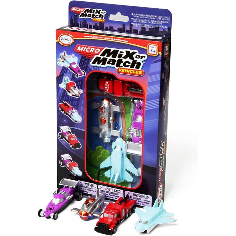 Micro Mix or Match Vehicles, Set 3, 0755828603635