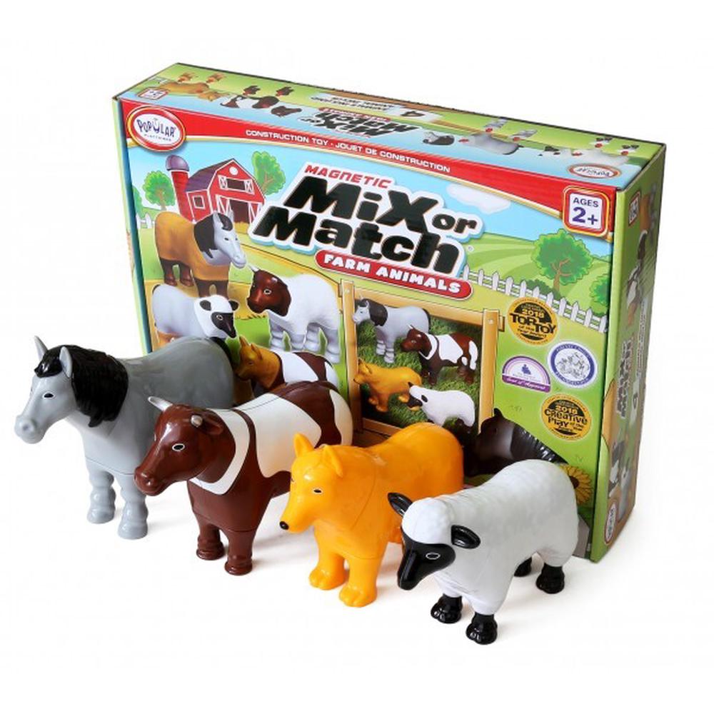 Popular Playthings Mix or Match Farm Animals Playset | Buy online at The  Nile