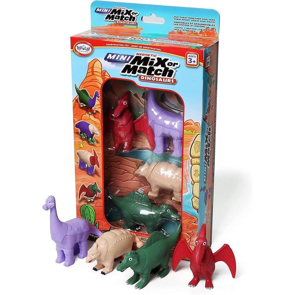 Mini Mix or Match Dinosaurs, Set 2, 0755828623121
