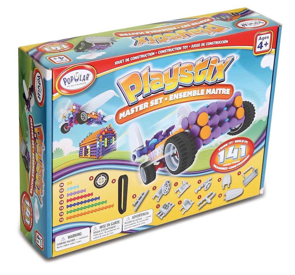 Popular Playthings Playstix Master Set, 141 Piece Buy online at The Nile
