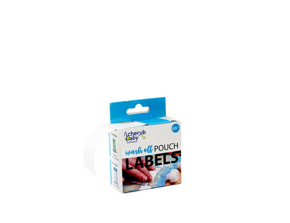 Dissolvable Food Pouch & Breast Milk Bag Labels, 65 Pack, 0756557790337