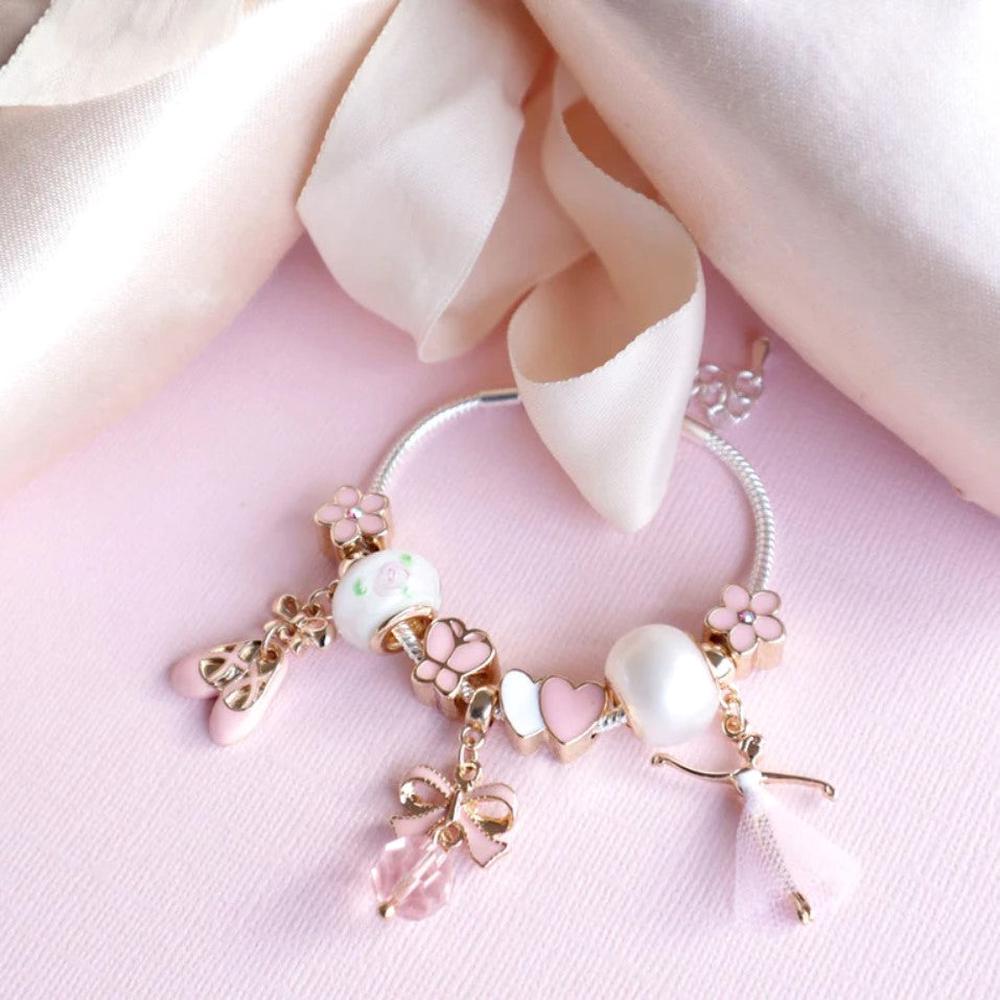 Bella Ballerina Charm Bracelet, 0757953140672