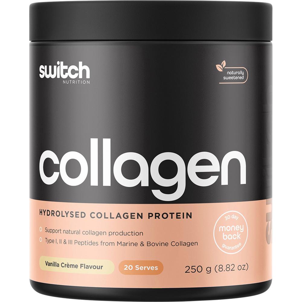 Hydrolysed Collagen Protein (Vanilla Creme) - 250g, 0757953773689