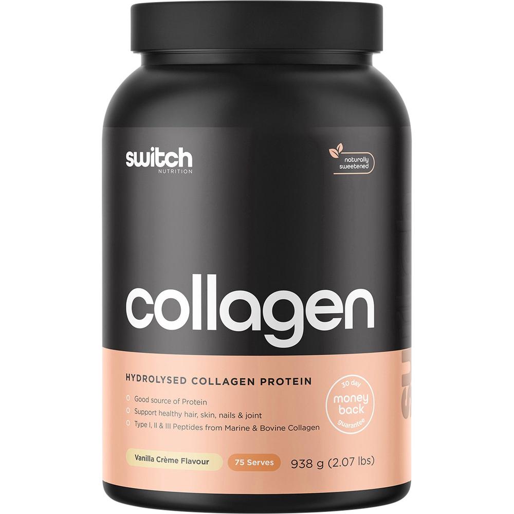 Hydrolysed Collagen Protein (Vanilla Creme) - 938g, 0757953773696