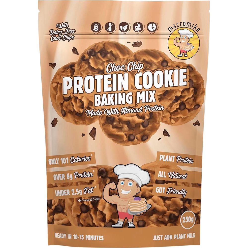 Protein Cookie Baking Mix Choc Chip - 250g, 0757953904656