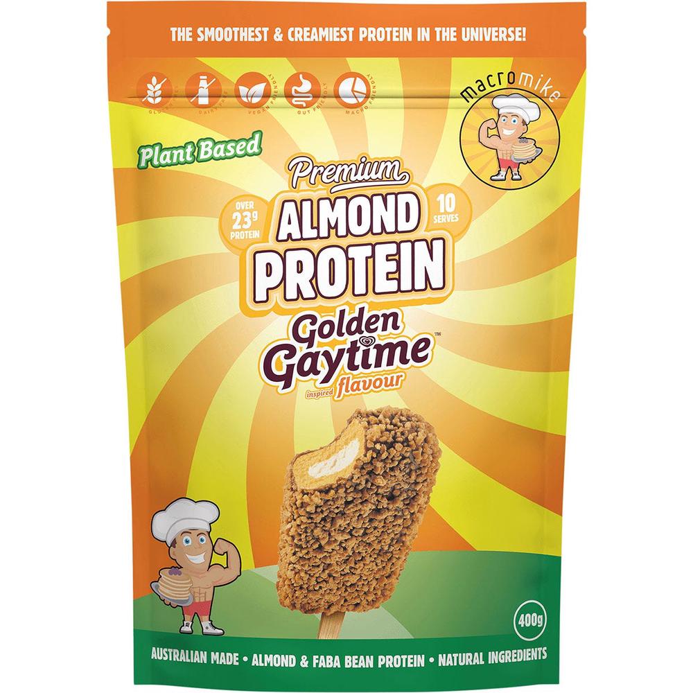 Premium Almond Protein Golden Gaytime - 400g, 0757953905097