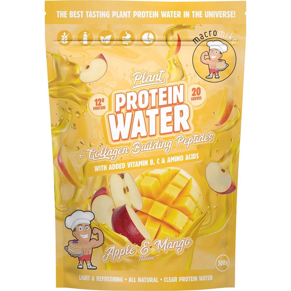 Plant Protein Water Apple & Mango - 300g, 0757953905325