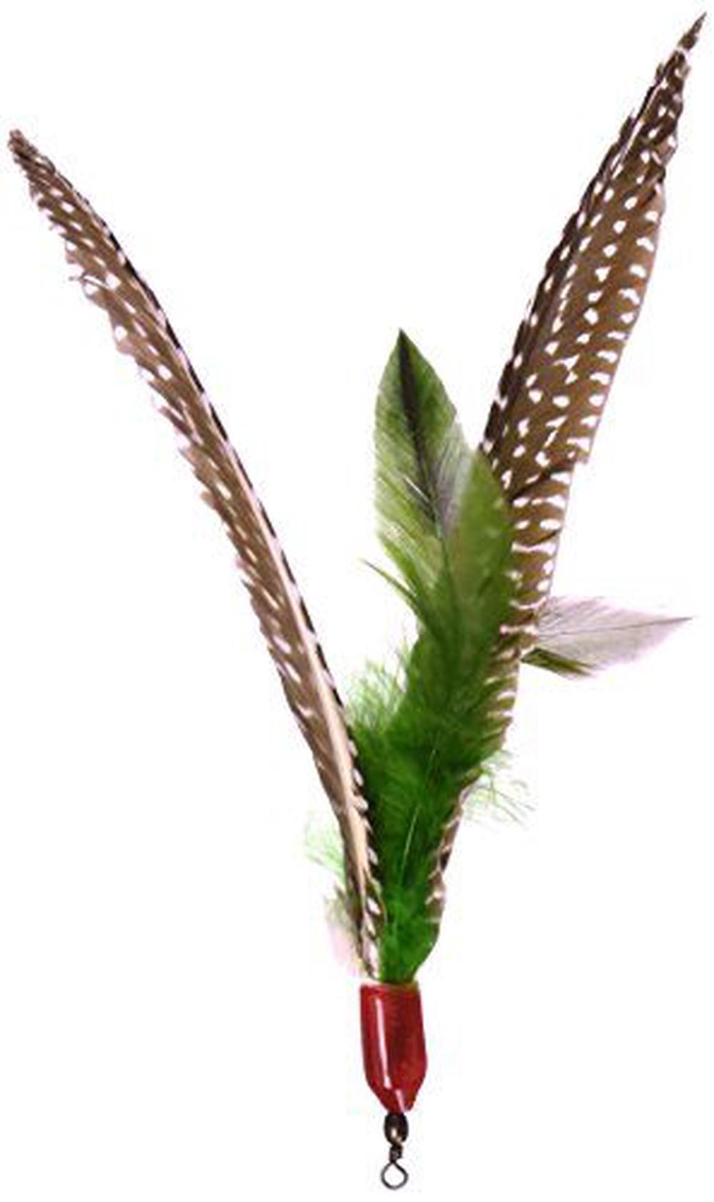 Go Cat Feather Refill Cat Toys, Assorted Colors, 0759041000110