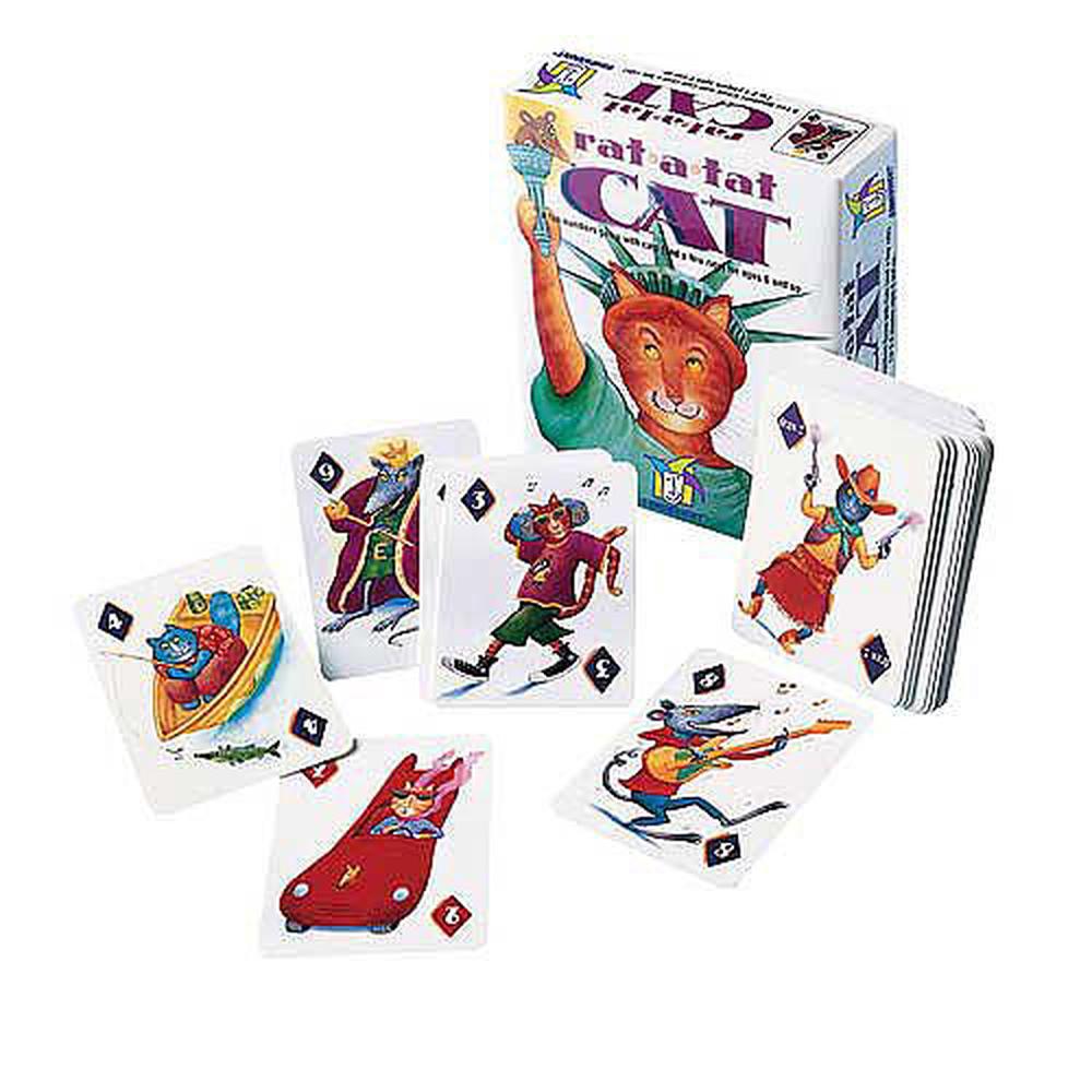 Gamewright Rat-A-Tat-Cat, 0759751002046