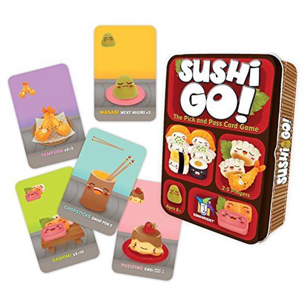 Sushi Go! - The Pick and Pass Card Game, 0759751002497