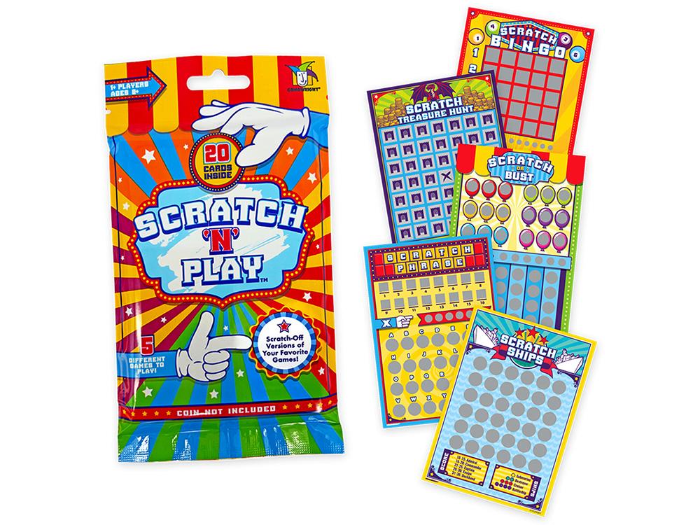 Gamewright Scratch 'N' Play Scratch-Off, 0759751003616