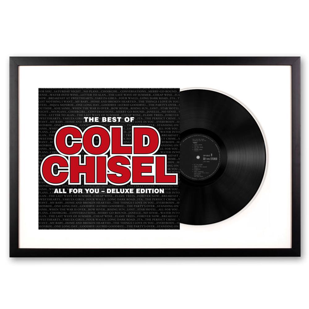 Vinyl Art Framed Cold Chisel The Best of Cold Chisel Double Vinyl