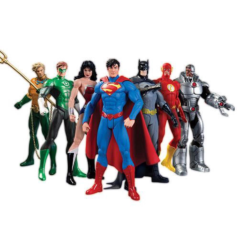 DC Collectibles DC Comics New 52 Justice League 7-Pack Action Figure ...