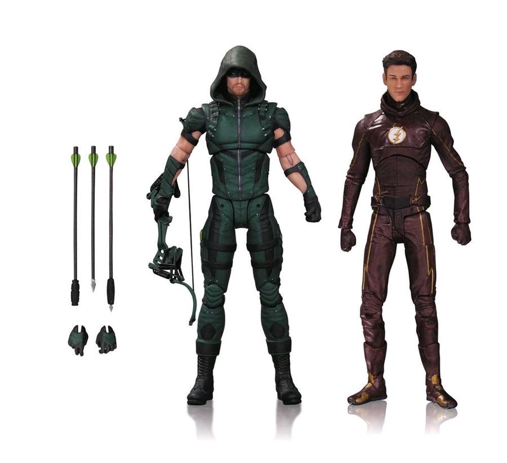 DC Collectibles TV Arrow & The Flash Action Figure (2 Pack) Buy