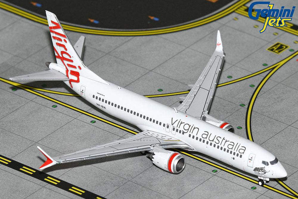 1/400 Virgin Australia Airlines B737 MAX 8 VH-8IA, 0763116421427