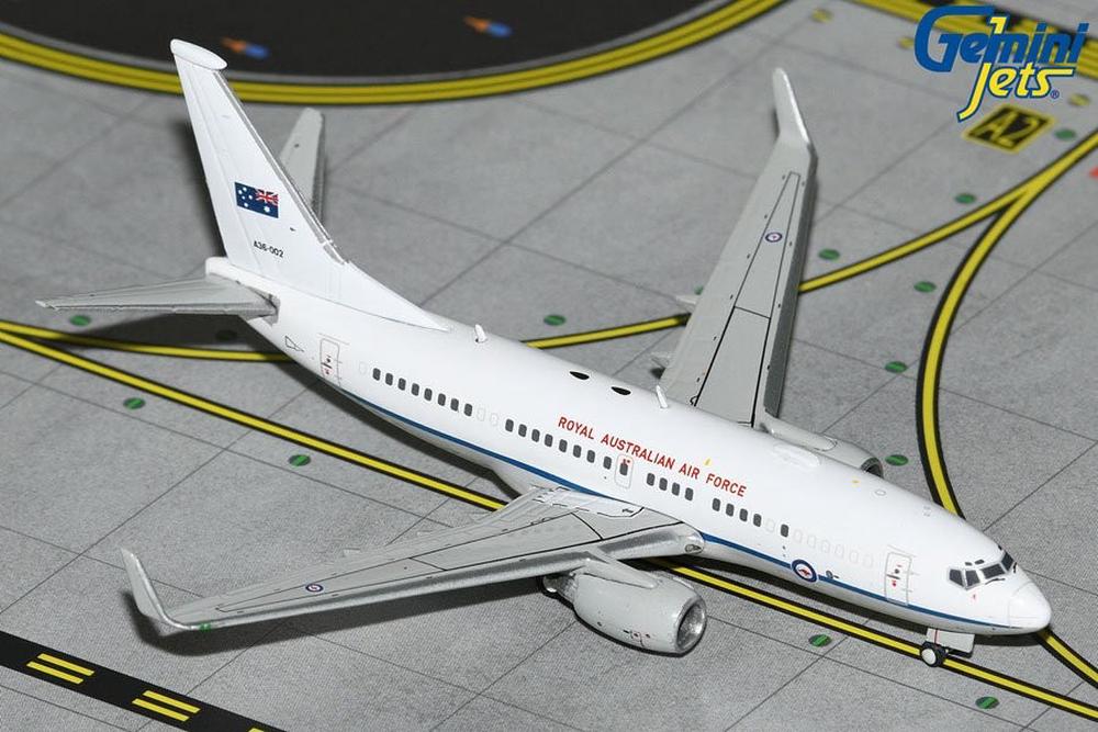Gemini Jets 1/400 Royal Australian Air Force B737-700W A36-002, 0763116501341