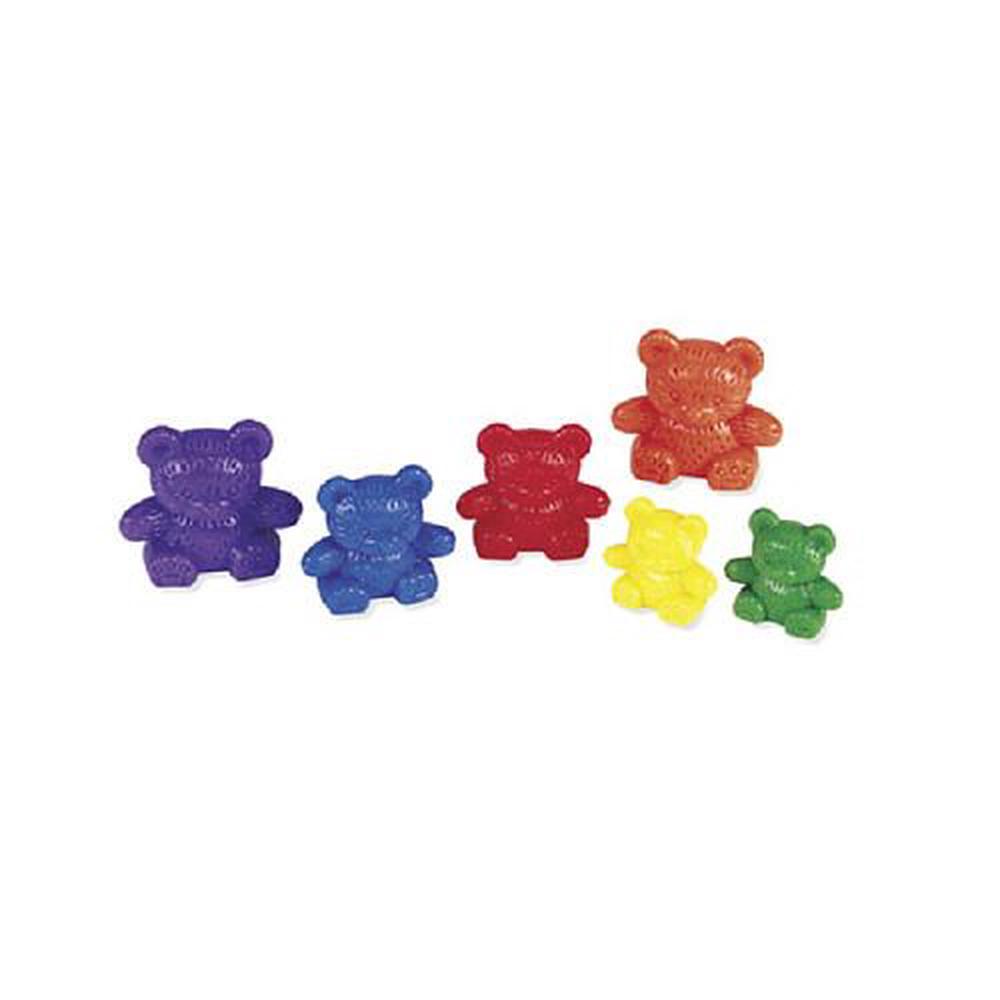 Learning Resources Three Bear Family Rainbow Counters, 0765023006100