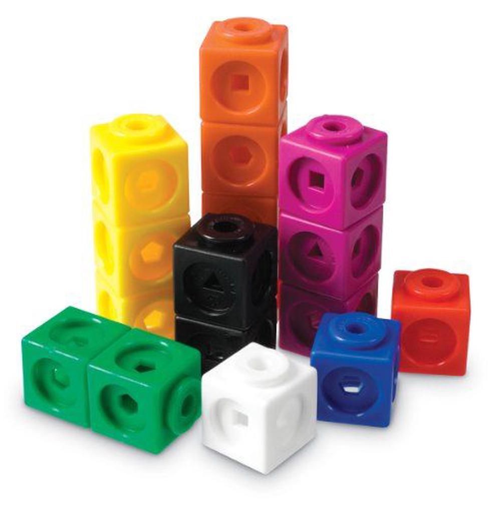 Learning Resources Mathlink Cubes-100, 0765023042856