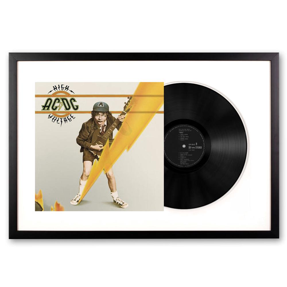 Vinyl Art Framed Ac Dc High Voltage Vinyl Album Art Buy Online At The Nile