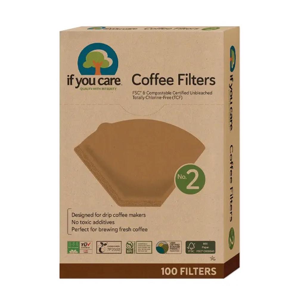 If You Care Coffee Filter No.2, 100 Piece Large Buy online at The Nile